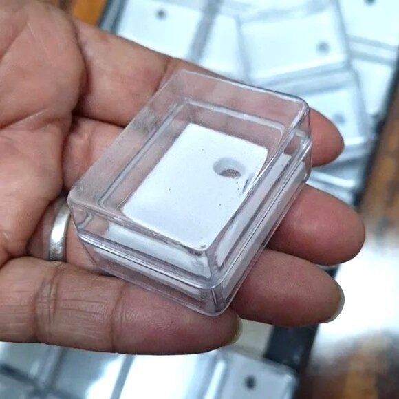 48 Jewelry Mini Clear Plastic Storage Box Gemstone Organizer - Picture 4 of 6